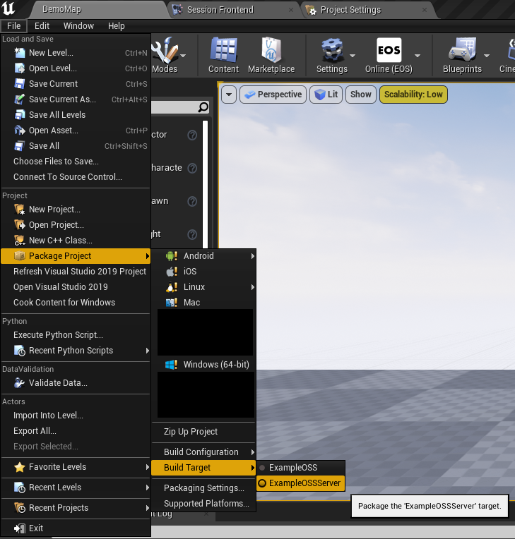 Download UE4 assets from the Epic Games Marketplace using Linux
